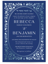 Foil-Pressed Wedding Invitations