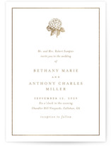 Foil-Pressed Wedding Invitations