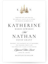 Foil-Pressed Wedding Invitations