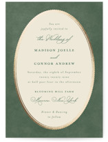 Foil-Pressed Wedding Invitations