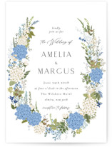 Garden Whisper Foil-Pressed Wedding Invitations