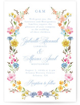 Everlasting Romance Foil-Pressed Wedding Invitations