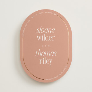 Unity Foil-Pressed Wedding Invitations