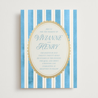 Knightsbridge Foil-Pressed Wedding Invitations