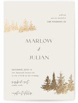 Vista Foil-Pressed Wedding Invitations