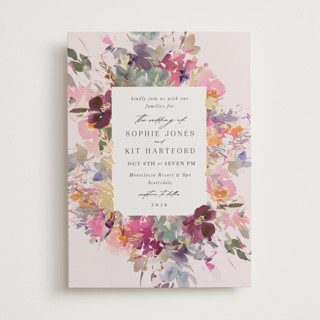 Fleur Foil-Pressed Wedding Invitations