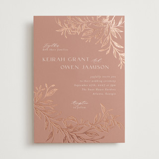 KEIRAH Foil-Pressed Wedding Invitations