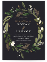 Foil-Pressed Wedding Invitations