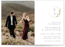 For Eternity Foil-Pressed Wedding Invitations