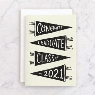 Pennants Individual Graduation Greeting Cards
