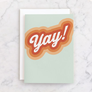 Yay Individual Graduation Greeting Cards