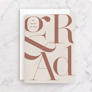 Grad type Individual Graduation Greeting Cards