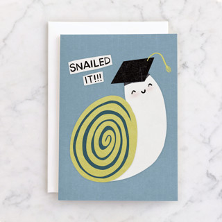 Snailed it Individual Graduation Greeting Cards