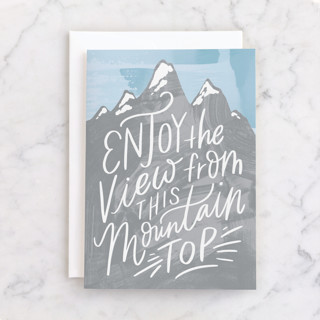Mountaintop Individual Graduation Greeting Cards