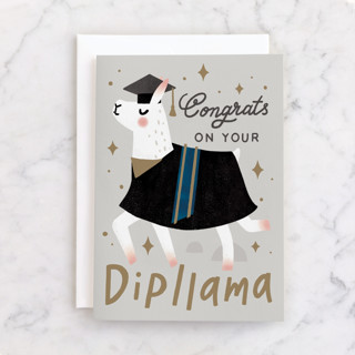 Congrats on your dipllama Individual Graduation Greeting Cards