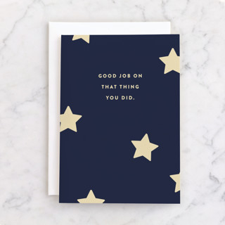 Good Job Individual Graduation Greeting Cards