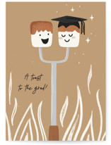 Toasted Individual Graduation Greeting Cards