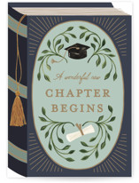 Grad book Individual Graduation Greeting Cards