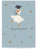 Top of the Flock Individual Graduation Greeting Cards