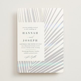 Pristine Gloss-Press® Wedding Invitations