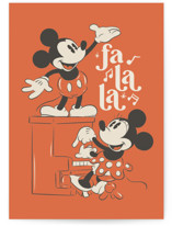 Disney Mickey’s Vintage Holiday Melody Individual Holiday Greeting Cards