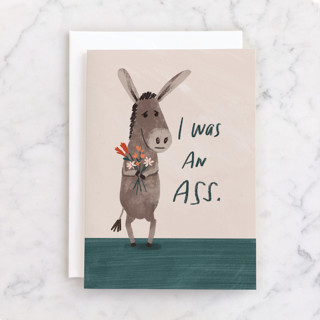 Sadass Individual Just Because Greeting Cards