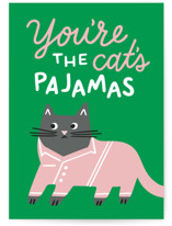 Cat's Pajamas Individual Just Because Greeting Cards