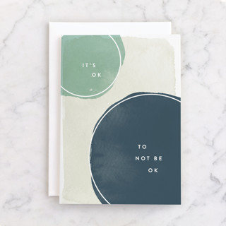 Not Ok Individual Just Because Greeting Cards