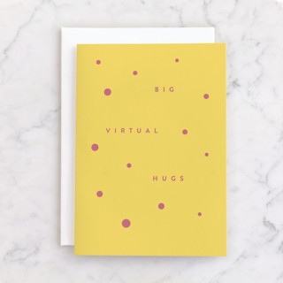 Big Virtual Hug Individual Just Because Greeting Cards