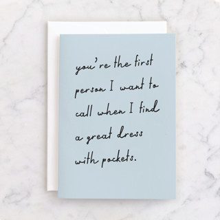 You're the Person Individual Just Because Greeting Cards