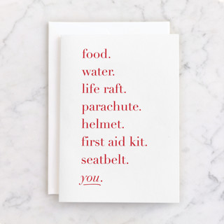 Lifesaver Individual Just Because Greeting Cards