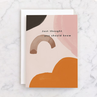Thought you should know Individual Just Because Greeting Cards