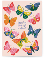 One of a Kind Individual Just Because Greeting Cards