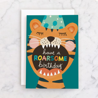 Wild Birthday Individual Kid's Birthday Greeting Cards