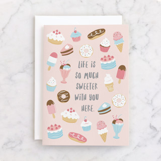 Sweet Life Individual Kid's Birthday Greeting Cards