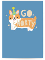 Go Shorty Individual Kid's Birthday Greeting Cards
