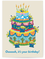 Disney And Pixar's Toy Story Birthday Ca Individual Kid's Birthday Greeting Cards