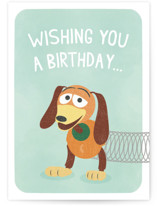 Disney and Pixar's WAGnificent Birthday Individual Kid's Birthday Greeting Cards