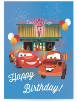 Disney and Pixar's Cars Adventure Individual Kid's Birthday Greeting Cards