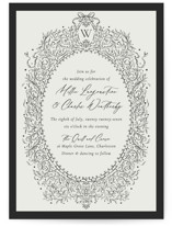 Ornate sketched frame