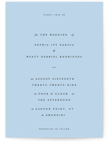 Petite Wedding Invitations