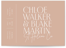 Petite Wedding Invitations