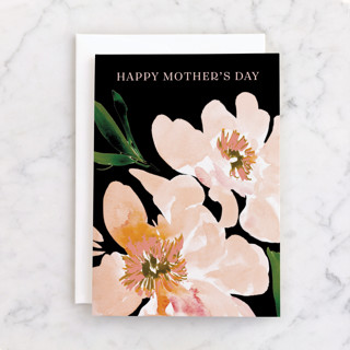 Happy Mothers Day Peony Individual Mother's Day Greeting Cards