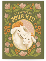 I Love Being Your Kid Individual Mother's Day Greeting Cards