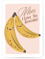 Love you bunches Individual Mother's Day Greeting Cards