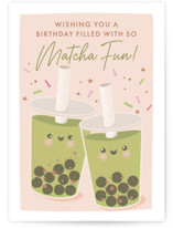 So Matcha Love Individual Mother's Day Greeting Cards