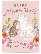 Meowther's Day Individual Mother's Day Greeting Cards