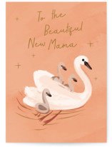 Mama Swan Individual Mother's Day Greeting Cards