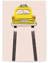 Mom Taxi Individual Mother's Day Greeting Cards