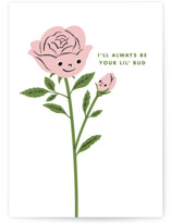 Little Bud Individual Mother's Day Greeting Cards
